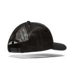 Black NOBULL Curved Brim Trucker Back Silhouette Angle