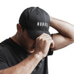 Black NOBULL Performance Hat Downward Angle