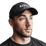 Black NOBULL Performance Hat Front Angle