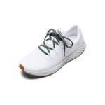 White Allday Ripstop Shoe with Silver Pine Shoelaces.