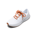 White Allday Ripstop Shoe with Scarlet Shoelaces.