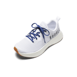 White Journey Shoe with Surf Shoelaces.