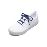 White Recs Knit Shoe with Surf Shoelaces.