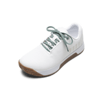 White Outwork Edge Shoe with Blue Haze Shoelaces.