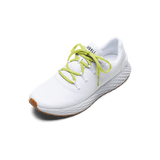 White Allday Ripstop Shoe with Zest Shoelaces.