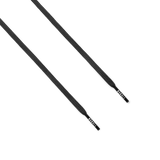 Jet Black Shoelaces.