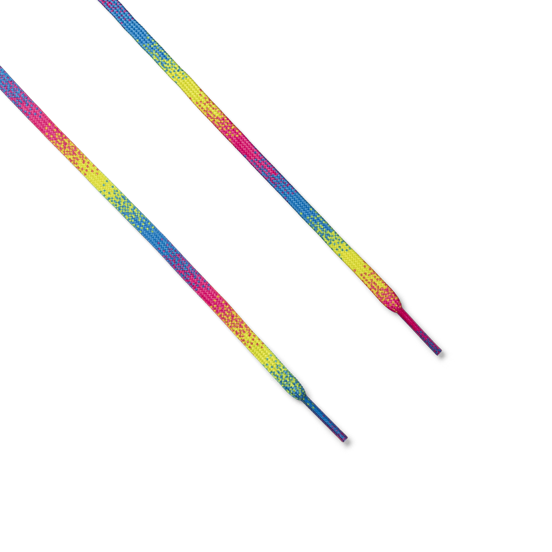 Neon Glitch Shoelaces.