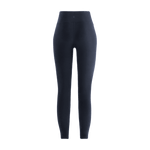 Night Navy Women's High-Rise Matte Tight 25" Back Silhouette Angle. 