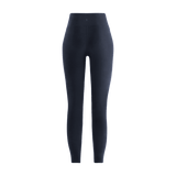 Night Navy Women's High-Rise Matte Tight 25" Back Silhouette Angle. 