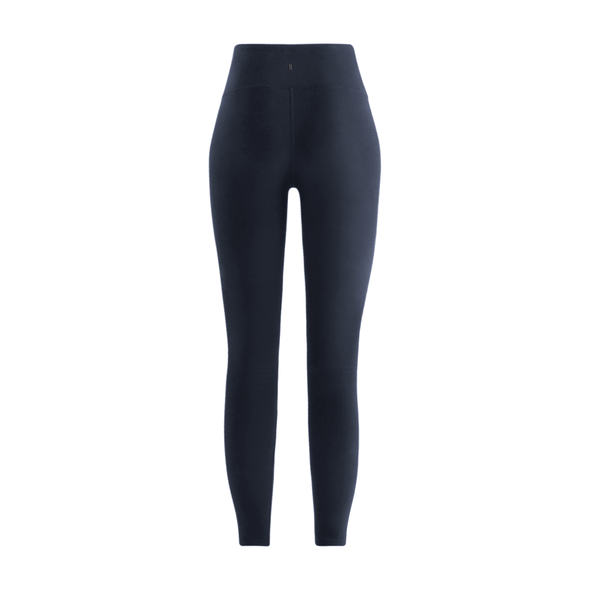 Night Navy Women's High-Rise Matte Tight 25" Back Silhouette Angle. 
