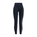 Night Navy Women's High-Rise Matte Tight 25" Front Silhouette Angle. 