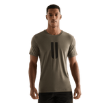 Dark Fallen Rock Men's U Tee Front Angle.