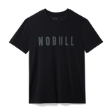 Black Men's NOBULL Tee Silhouette Angle.