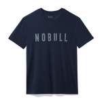 Night Navy Men's NOBULL Tee Silhouette Angle.