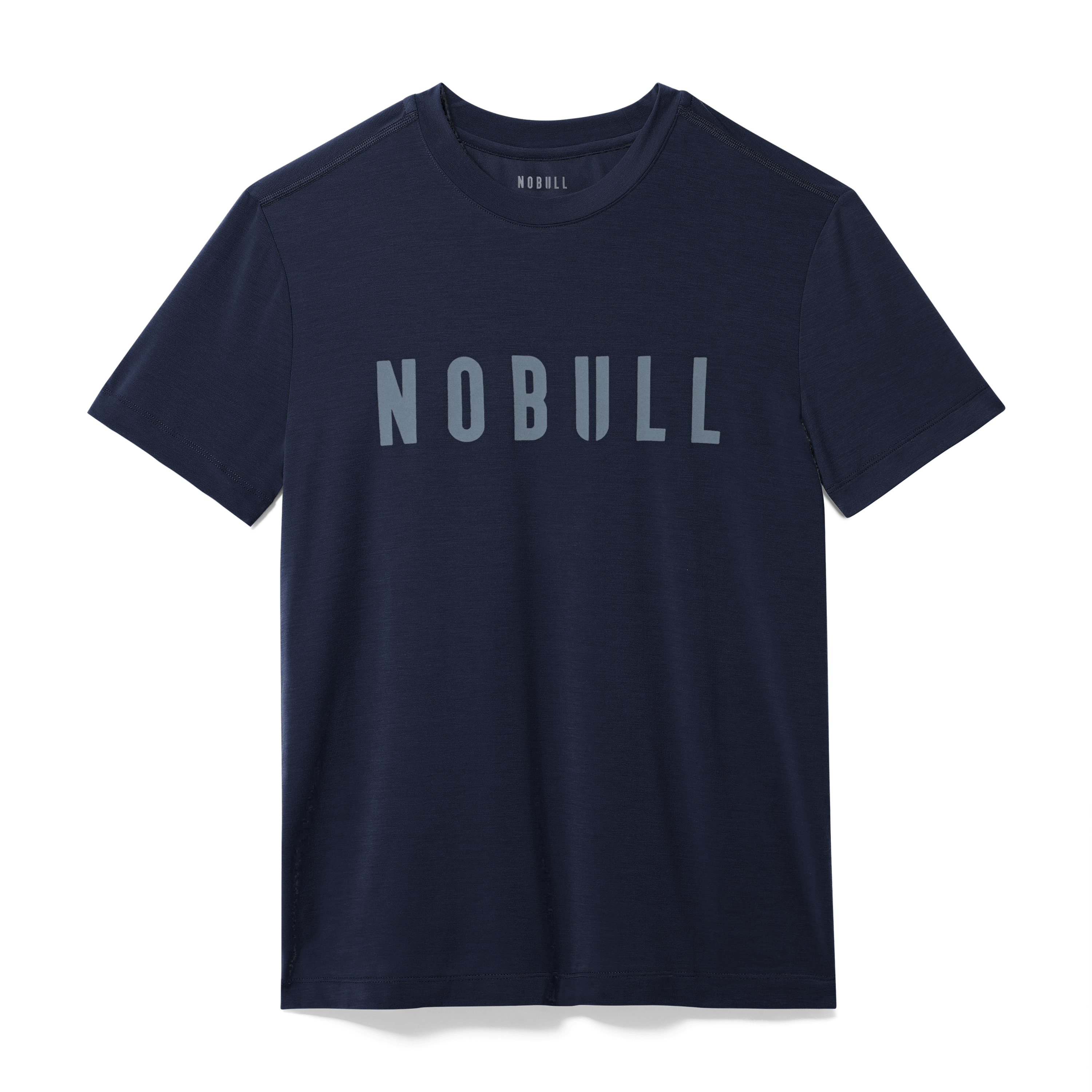 Night Navy Men's NOBULL Tee Silhouette Angle.