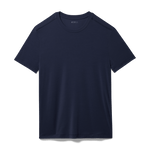 Night Navy Men's Tee Silhouette Angle.