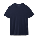 Night Navy Men's Tee Silhouette Angle.