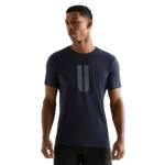 Night Navy Men's U Tee Front Angle.