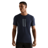 Night Navy Men's U Tee Front Angle.