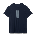 Night Navy Men's U Tee Silhouette Angle.