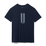 Night Navy Men's U Tee Silhouette Angle.