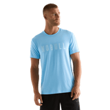 Alaskan Blue Men's NOBULL Tee Front Angle.