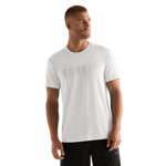 Cream Men's NOBULL Tee Front Angle.