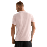 Dusty Rose Men's NOBULL Tee Back Angle.