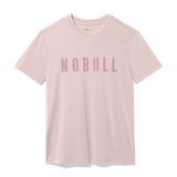 Dusty Rose Men's NOBULL Tee Silhouette Angle.