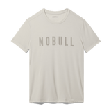 Crater Grey Men's NOBULL Tee Silhouette Angle.