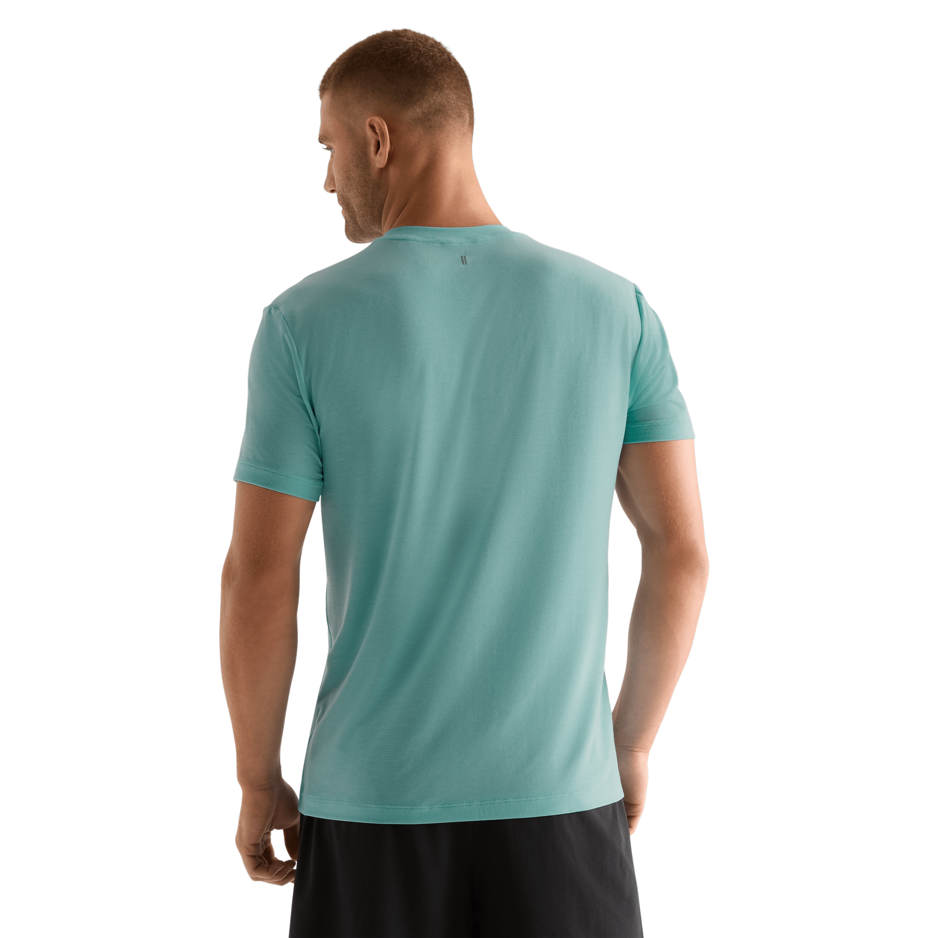 Oil Blue Men's NOBULL Tee Back Angle.