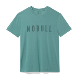 Oil Blue Men's NOBULL Tee Silhouette Angle.
