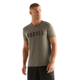 Dark Fallen Rock Men's NOBULL Tee Front Angle.