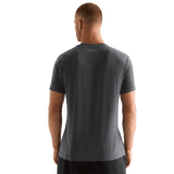 Charcoal Heather Men's U Tee Back Angle.