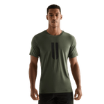 Dark Army Men's U Tee Front Angle.