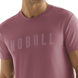 Shadow Rose Men's NOBULL Tee Front Detail Angle.