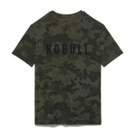 Dark Army Camo Men's Tee Silhouette Angle.