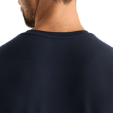Night Navy Men's Be U Tee Back Detail Angle.