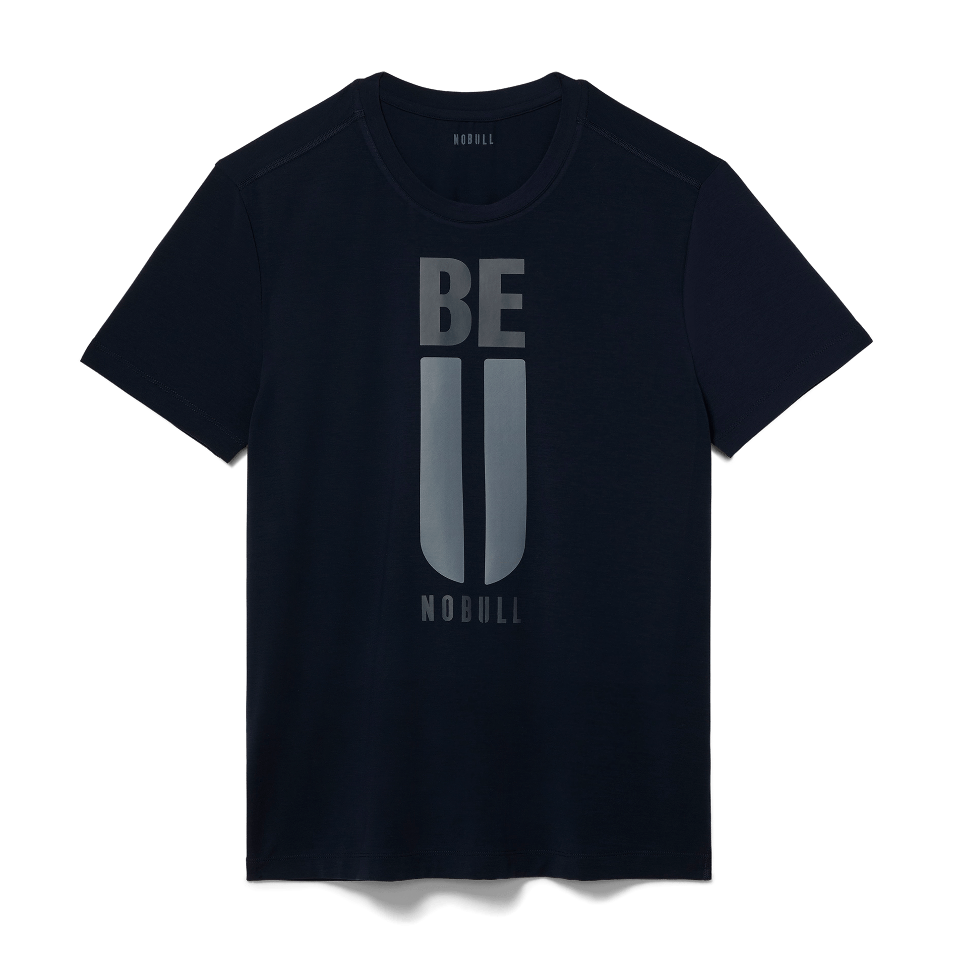 Night Navy Men's Be U Tee Silhouette Angle.