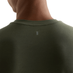 Dark Army Men's NOBULL Long Sleeve Tee U Logo Angle.