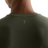 Dark Army Men's NOBULL Long Sleeve Tee U Logo Angle.