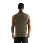 Dark Fallen Rock Men's U Tank Back Angle.