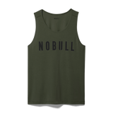 Dark Army Men's NOBULL Tank Silhouette Angle.