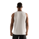Oatmeal Men's NOBULL Tank Back Angle.