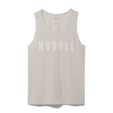 Oatmeal Men's NOBULL Tank Silhouette Angle.