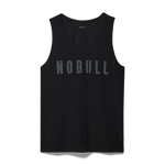 Black Men's NOBULL Tank Silhouette Angle.