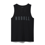 Black Men's NOBULL Tank Silhouette Angle.