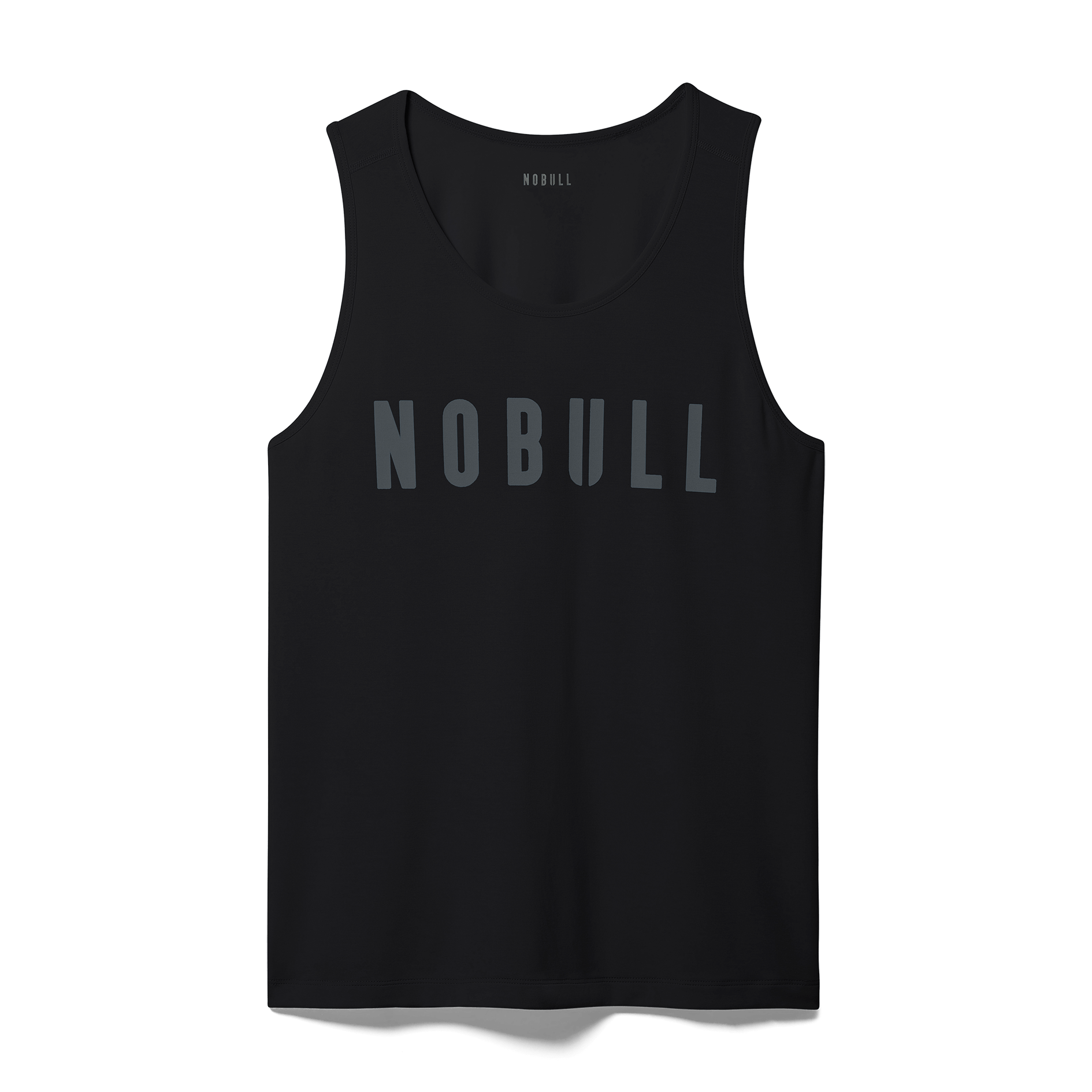 Black Men's NOBULL Tank Silhouette Angle.