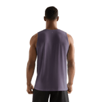 Black Plum Men's NOBULL Tank Back Angle.