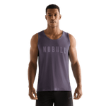 Black Plum Men's NOBULL Tank Front Angle.